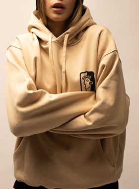 【法国】HELAS 25WIN DIEU GREC HOODIE双色希腊神像印花连帽卫衣