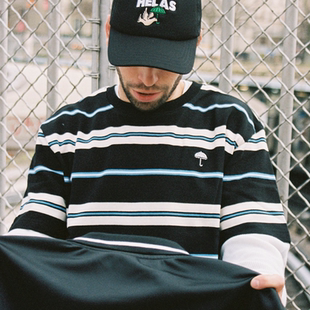 26SP HELAS RAYE TEE T恤 STRIPED纯棉双色条纹短袖 法国