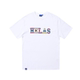 法国 TEE HELAS 25SP DRAPEAU 剪影字母Logo短袖 T恤