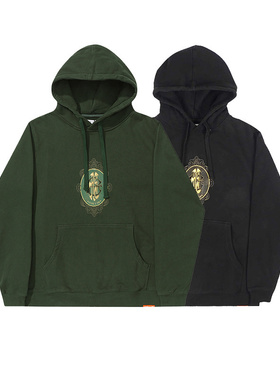 AVENUE&SON 大道之子 VICTORIAN加绒保暖秋冬连帽套头帽衫卫衣