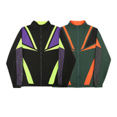 2.0 AVENUE 尼龙拼色立领运动休闲夹克外套 Kung SON