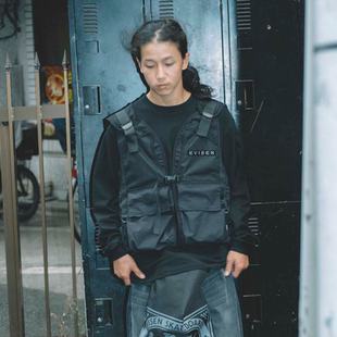 VEST双色工装 EVISEN PHISH BATTLE 口袋机能马甲 25SS