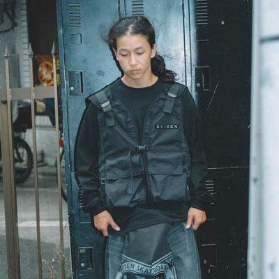 EVISEN 25SS BATTLE PHISH VEST双色工装口袋机能马甲