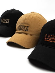 字母款 AVENUE 大道之子2024春夏LUKE联名帽子 SON 鸭舌帽