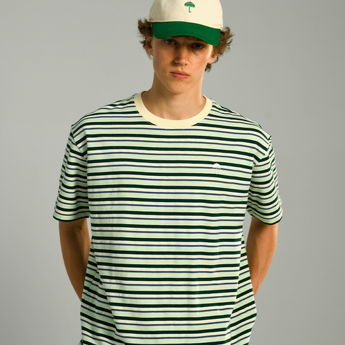 【法国】HELAS 26SP CLASSIC STRIPED T双色经典条纹纯棉短袖T恤