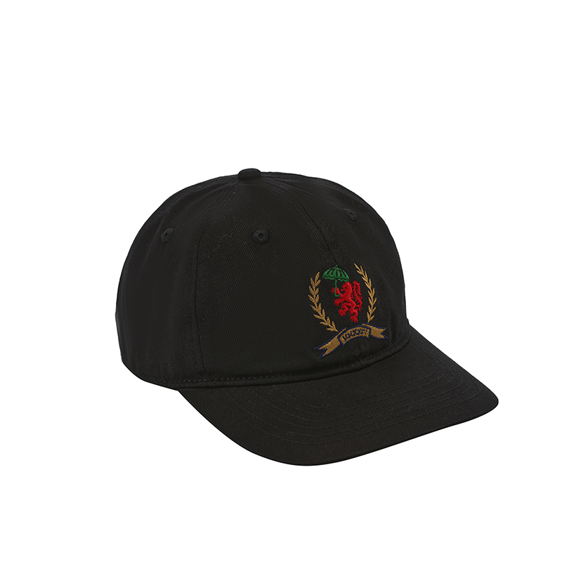 【法国】HELAS 25WIN HELAS SPORT CAP BLACK黑色刺绣帽子棒球帽