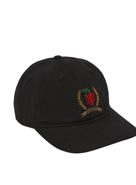 【法国】HELAS 25WIN HELAS SPORT CAP BLACK黑色刺绣帽子棒球帽