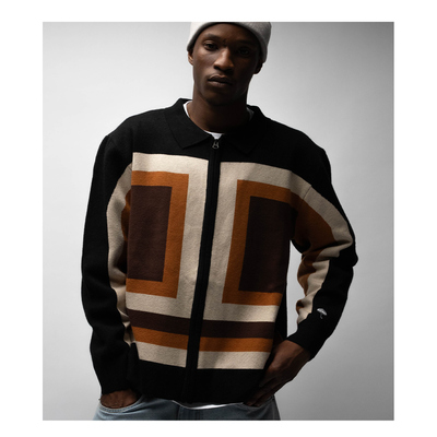 【法国】HELAS 25WIN NILE ZIPPED KNIT POLO 尼罗针织衫开衫