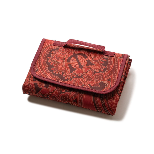 EVISEN 25SS PAISLEY PICNIC SHEET红色满印手拿包钱包