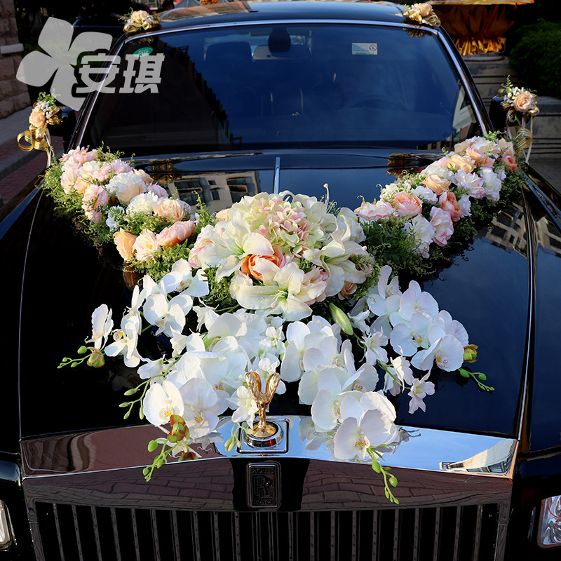 特大尺寸婚车装饰套装劳斯莱斯豪车大V形百合兰花玫瑰结婚礼车队|msdalam kategori penghantaran bunga/bunga simulasi/tumbuhan berkebun, gubahan bunga perkahwinan, kereta perkahwinan dengan bunga - dari Buy2taobao.com untuk memberikan perkhidmatan ejen Taobao profesional membeli
