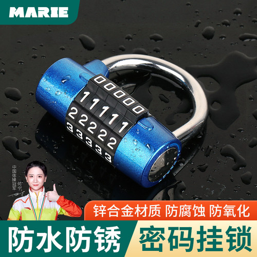 密码锁健身房柜子家用小号