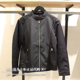 商务休闲立领修身 男士 夹克外套 青年男款 JackJones杰克琼斯秋款