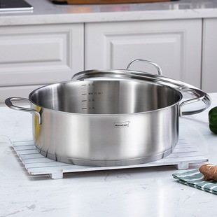 火锅锅焖锅汤锅家用电磁炉燃气通用加厚