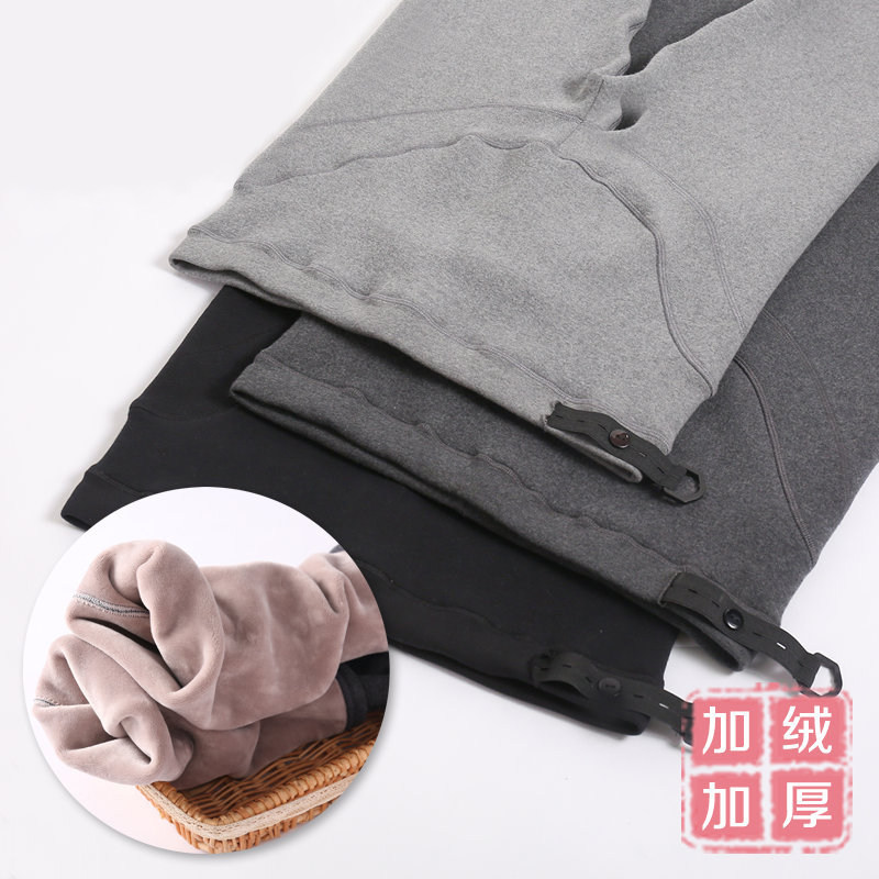 孕妇打底裤秋冬外穿加绒加厚托腹孕妇裤子时尚春秋季长裤孕妇秋装