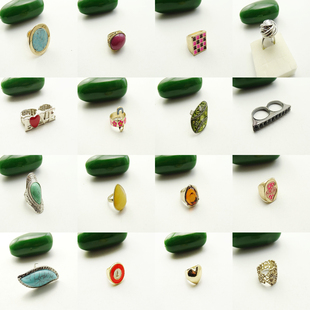 L2欧美外贸原单戒指孤品中古回流饰品直播带货