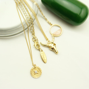 项链锁骨链 质感时尚 H60 欧美外贸饰品精致短款