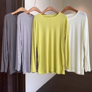 T恤女春夏新款 慵懒时髦oversize显瘦轻薄舒适防晒衣长袖 AMR