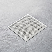 KM日式 卫生间防头发毛发过滤拦发网厨房水池防堵神器塑料地漏贴