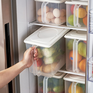 1个装 8L加大号带盖食品密封盒 534AAD.出口日本带手柄储物盒