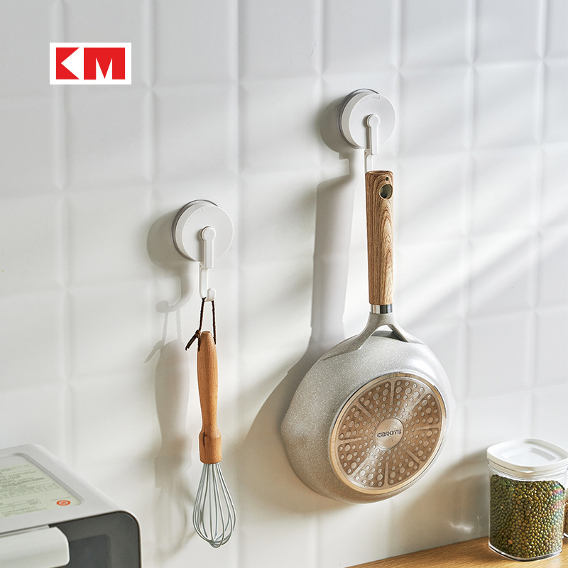 562AAL.日本原单旋式吸盘挂钩无