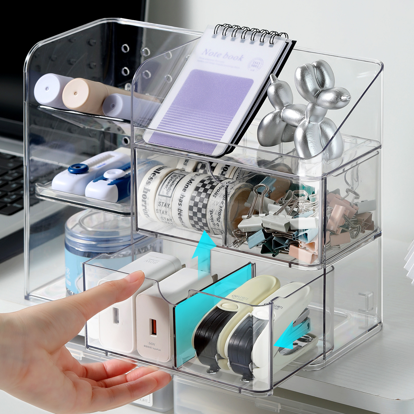 镜柜收纳盒化妆品置物架