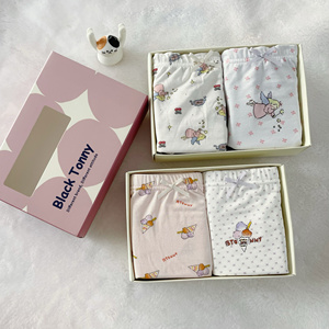 纯棉女童内裤小黑托昵抑菌系列女