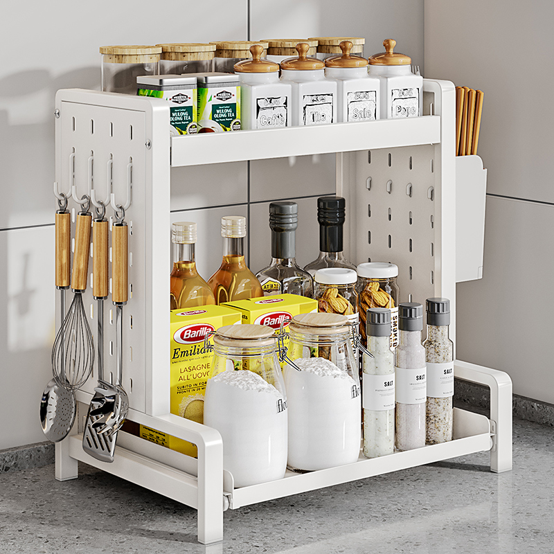 厨房多功能置物架收纳盒