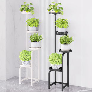 花架子客厅落地式 阳台置物架户外庭院多肉铁艺花盆托架层架扩展架