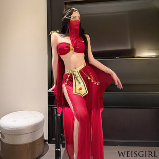 异域风情性感舞姬cos肚皮舞埃及艳后西域公主希腊女神印度舞娘装