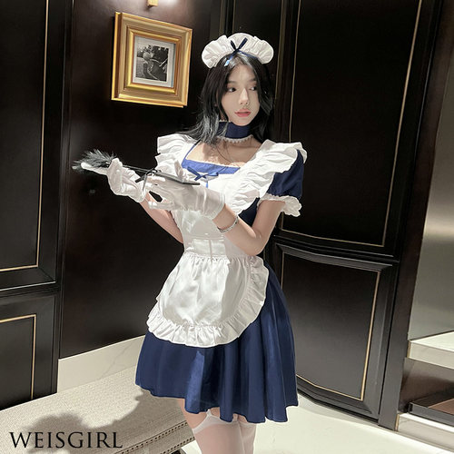 可爱猫咪女仆围裙制服cosplay