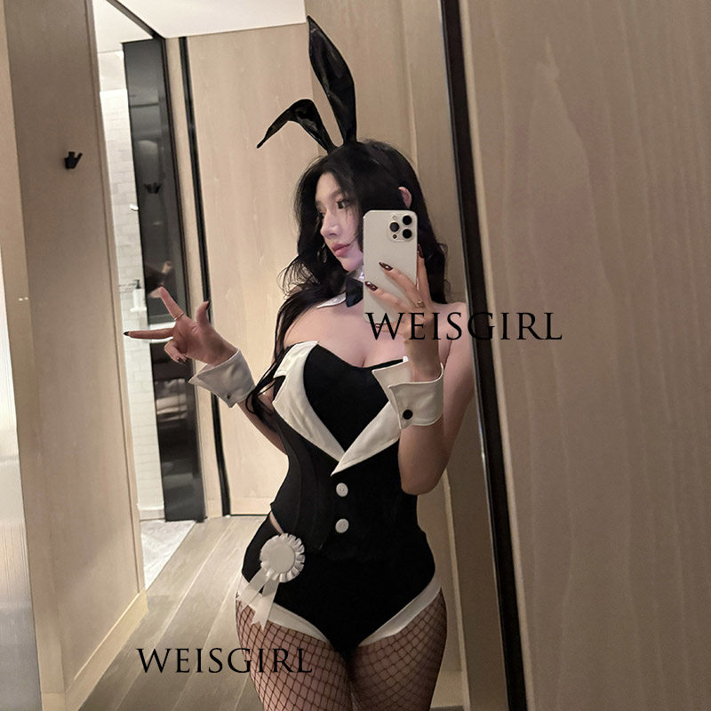 weisgirl性感兔子装小胸夜场可爱辣妹套装cosplay御姐兔女郎制服