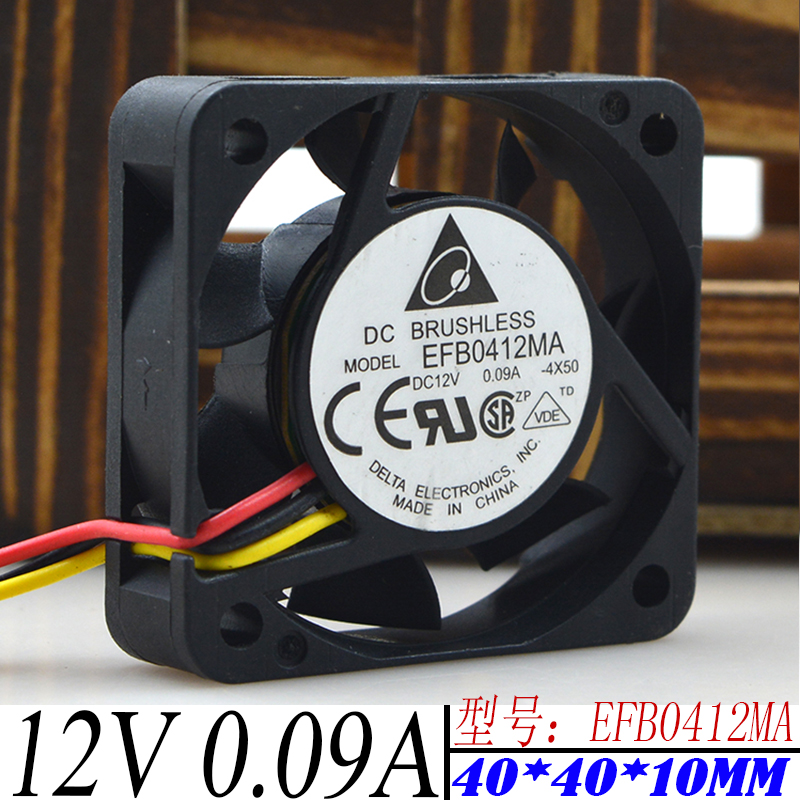 Ôװ̨´ï EFB0412MA 4CM 4010 12V 0.09A ³¬¾²Òô½»»»»úÉ¢ÈÈ·çÉÈ