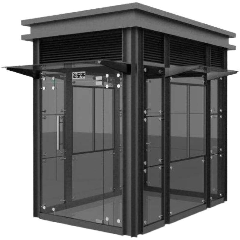 岗亭保安亭户外小区门卫室值班岗亭停车场收费岗亭学校保安室