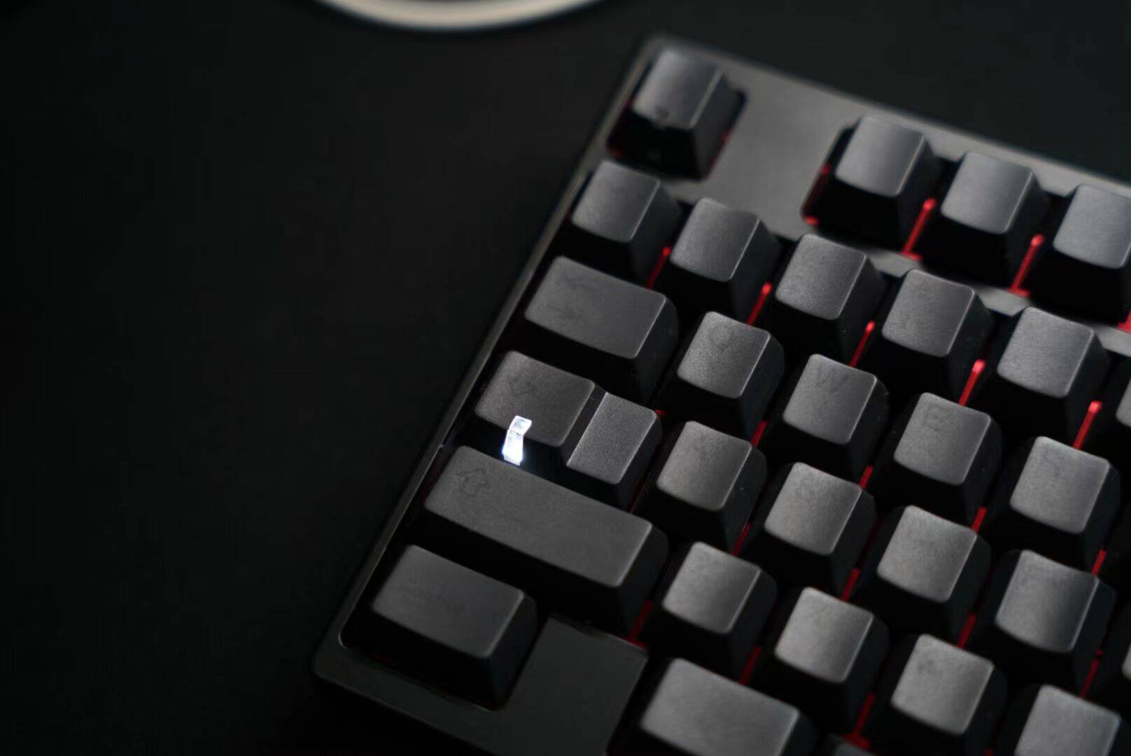 GEEKARK BOB BLACK KEY BLACK LETTER BLACK ENGRAVED ORIGINAL HEIGHT SUBLIMATION KEYCAP SUPER LARGE SET 196 KEYS