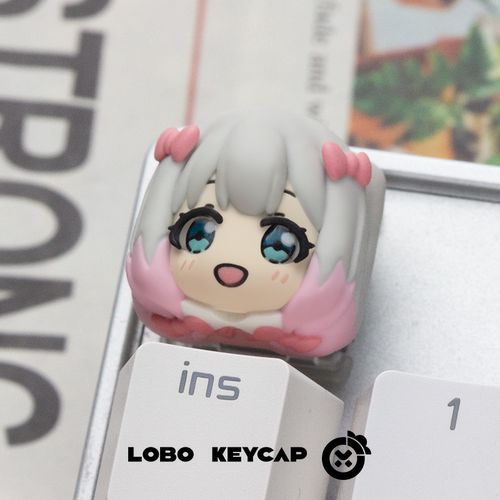 萝卜键帽机械键盘键帽埃罗芒阿