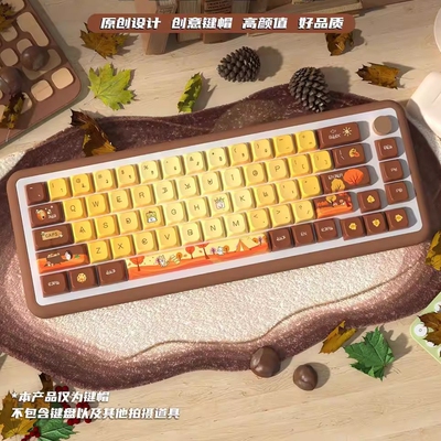 秋天MDA高度客制化热升华键帽