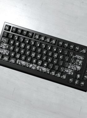 腰果花键帽原厂支持wooting EZ63MADE68Hero68ND63夜魔磁轴键帽