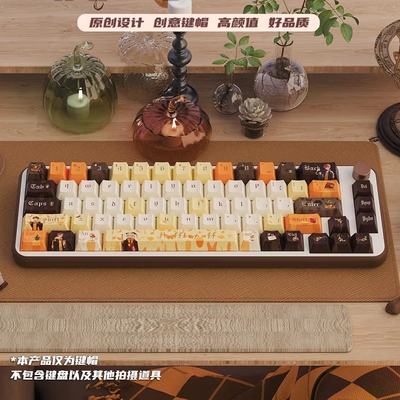 哈利波特赫奇帕奇热升华键帽