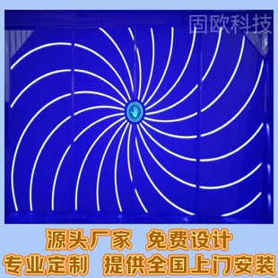 网红门电动科幻门掌纹门智能科技门隐藏ktv酒吧门个性创意定制门