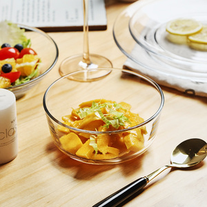 微波炉透明玻璃沙拉碗