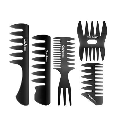 油头梳带啫喱梳子男士背头定型