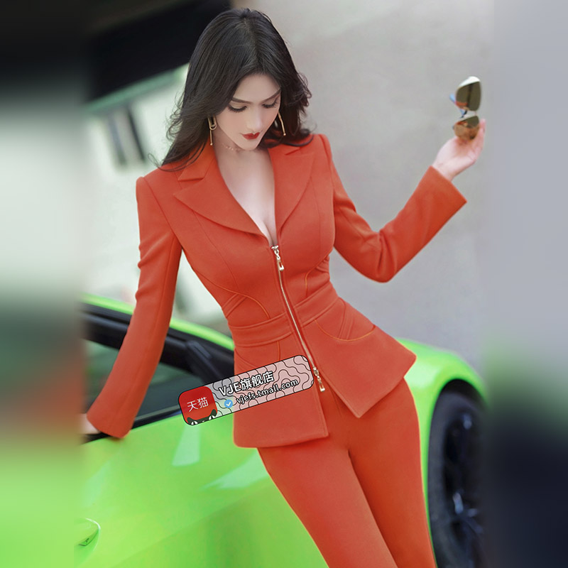 春季气质减龄西装套装