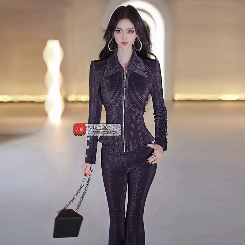 春季OL职业范套装两件套