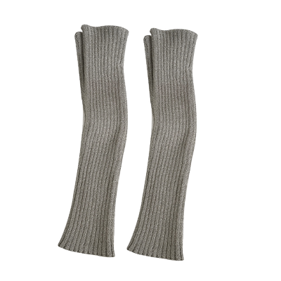 白色袜套女士春秋款堆堆袜针织腿套2024新款y2k风夏季薄款中筒袜