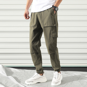 cargo潮牌束脚工装裤