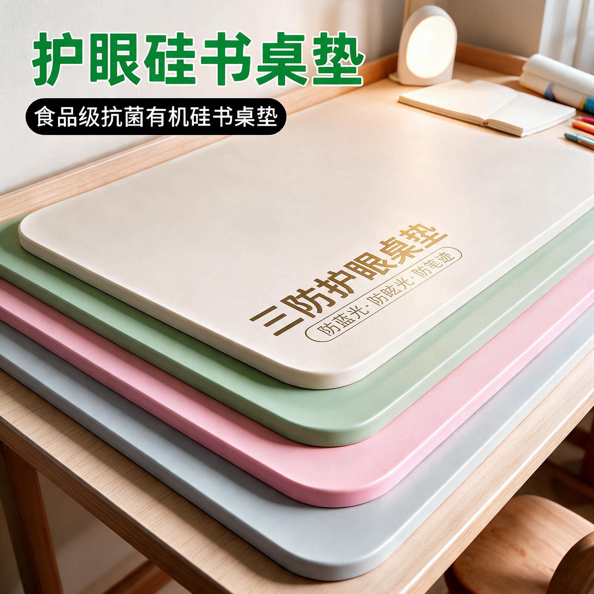 护眼硅学生书桌垫儿童学习桌写字台专用办公桌布课桌桌面保护垫子