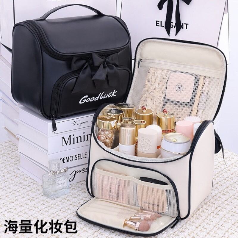 化妆包女2026新款高端可携式洗漱收纳包大容量护肤品化妆品化妆刷