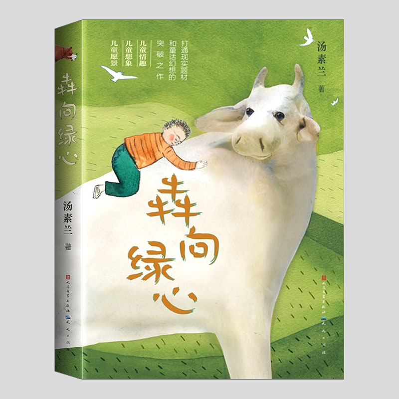 犇向绿心(正版微瑕清仓)红鞋子作者汤素兰著,冰心儿童图书奖, 二三四五六年级上下册必读课外书阅读课外书籍故事书儿童文学故事书