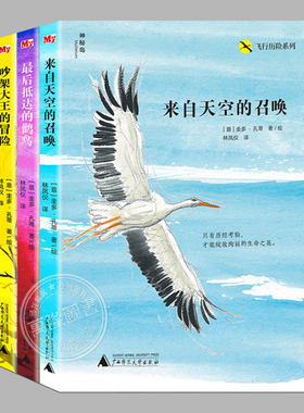 全套3册飞行历险系列(正版)来自天空的召唤/最后抵达的鹳鸟/吵架大王的冒险,小学动物必读课外书阅读课外书籍故事书儿童文学小说