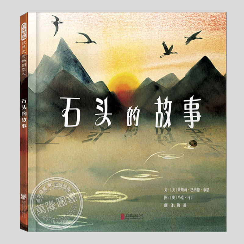 石头的故事(正版硬壳精装)美国青少年科普图书奖儿童绘本3三-4-5到6岁以上幼儿园大中小班宝宝孩子早教阅读睡前启蒙故事图画书籍